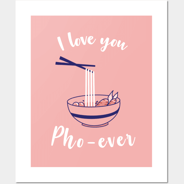 I love you phoever by Cindy Rose Studio Wall Art by cindyrosestudio